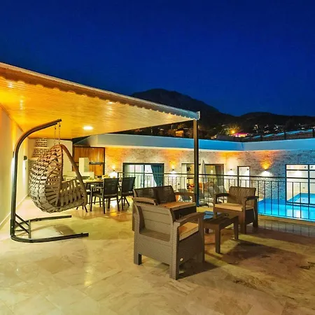 With Private Outdoor And Indoor Pool Willa Kalkan